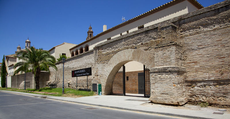 Отель Hospederia Convento De Santa Clara Пальма дел Рио Экстерьер фото