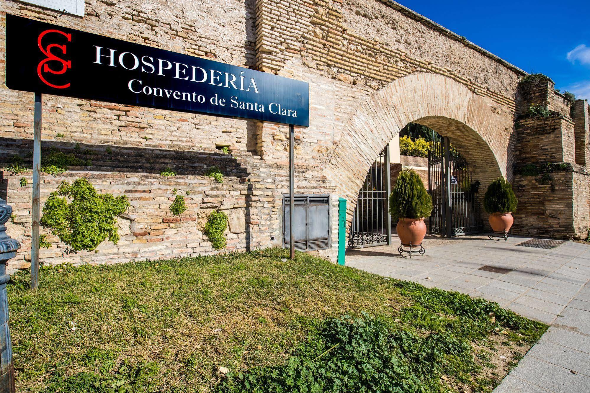 Отель Hospederia Convento De Santa Clara Пальма дел Рио Экстерьер фото